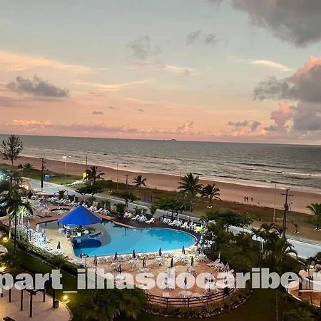 Apto Cond Ilhas Do Caribe - Pr - Beira Mar マチーニョス エクステリア 写真