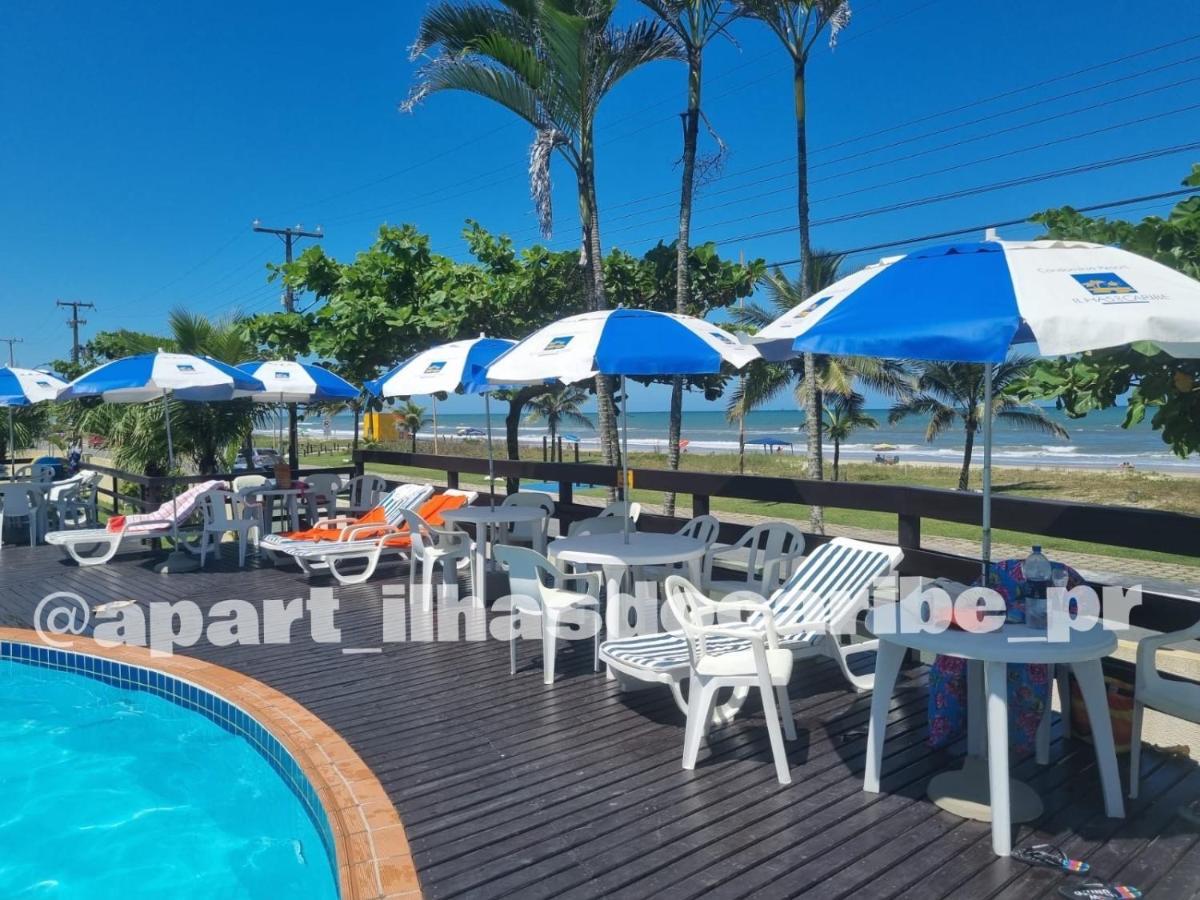 Apto Cond Ilhas Do Caribe - Pr - Beira Mar マチーニョス エクステリア 写真