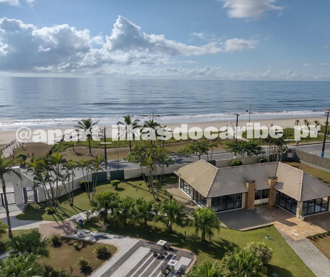 Apto Cond Ilhas Do Caribe - Pr - Beira Mar マチーニョス エクステリア 写真
