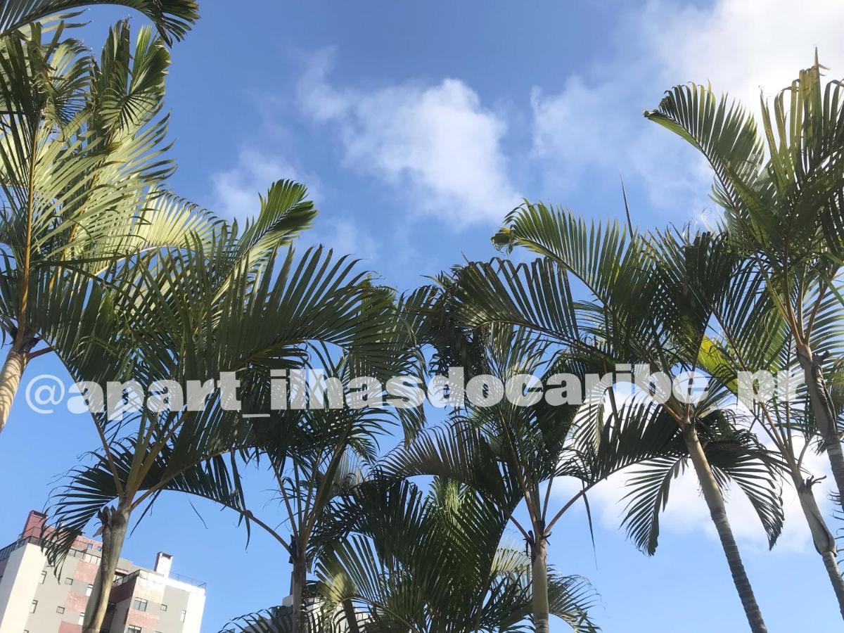 Apto Cond Ilhas Do Caribe - Pr - Beira Mar マチーニョス エクステリア 写真