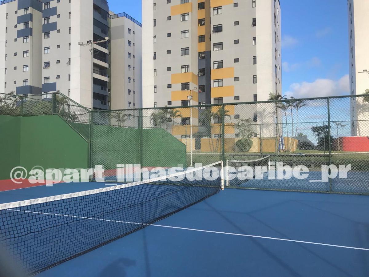 Apto Cond Ilhas Do Caribe - Pr - Beira Mar マチーニョス エクステリア 写真