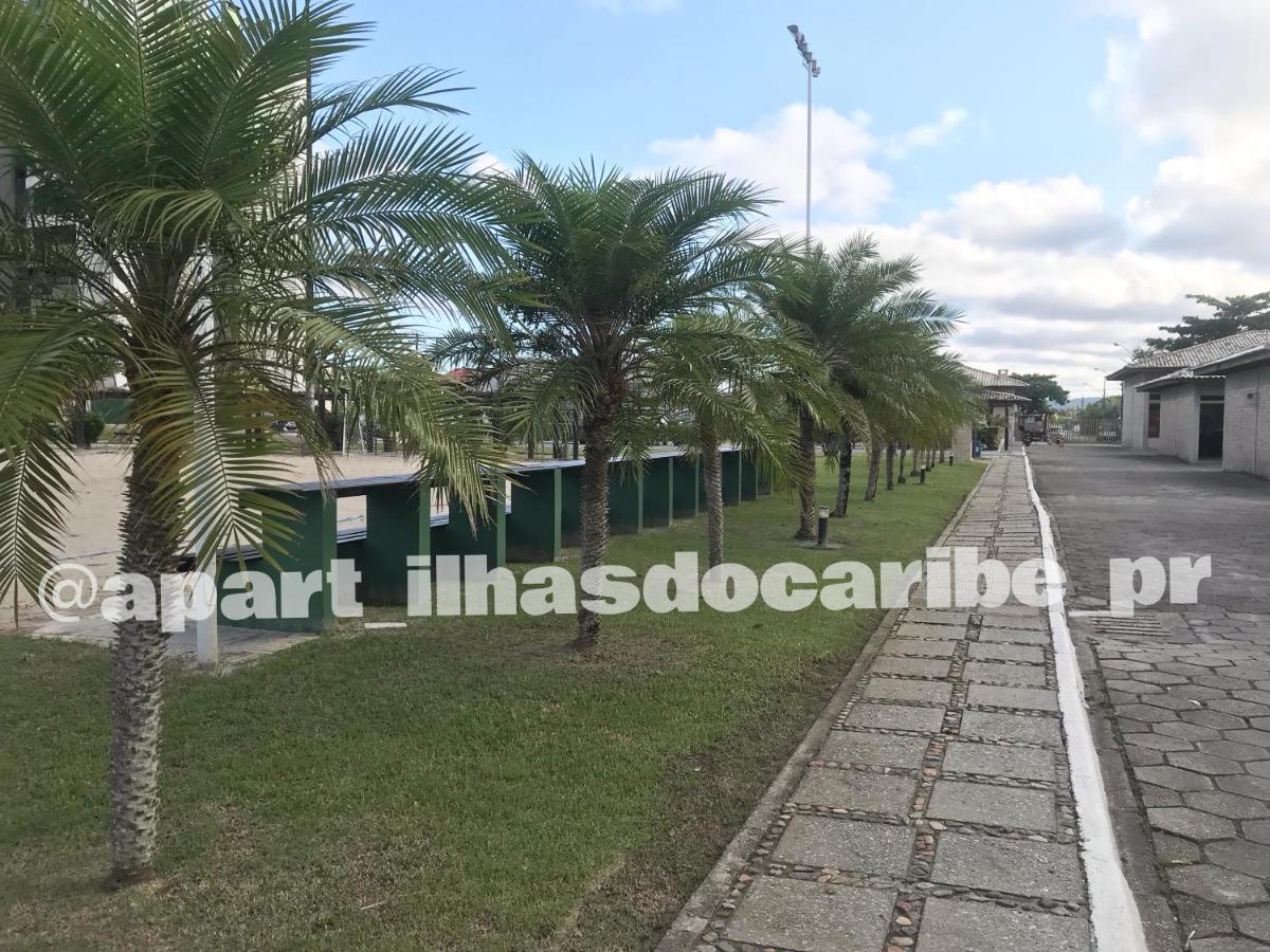 Apto Cond Ilhas Do Caribe - Pr - Beira Mar マチーニョス エクステリア 写真