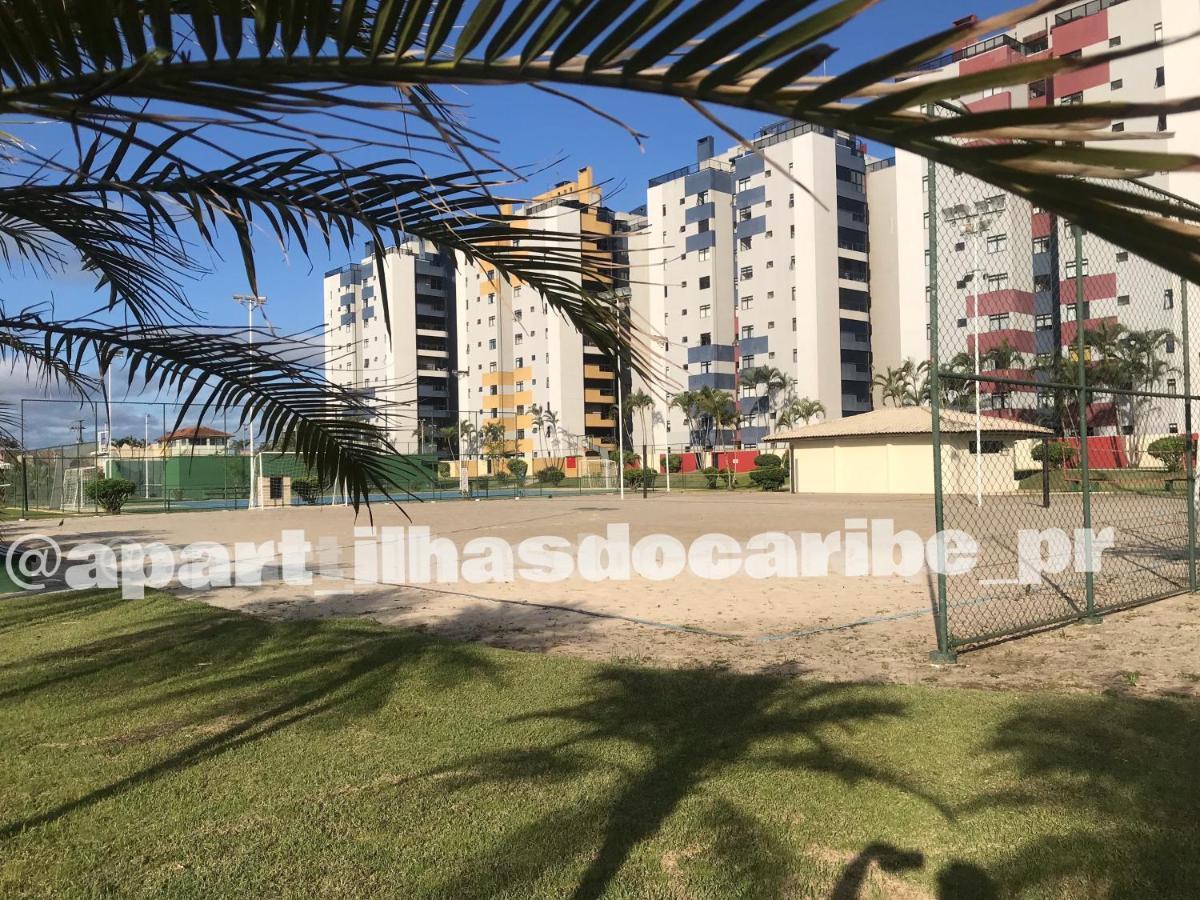 Apto Cond Ilhas Do Caribe - Pr - Beira Mar マチーニョス エクステリア 写真