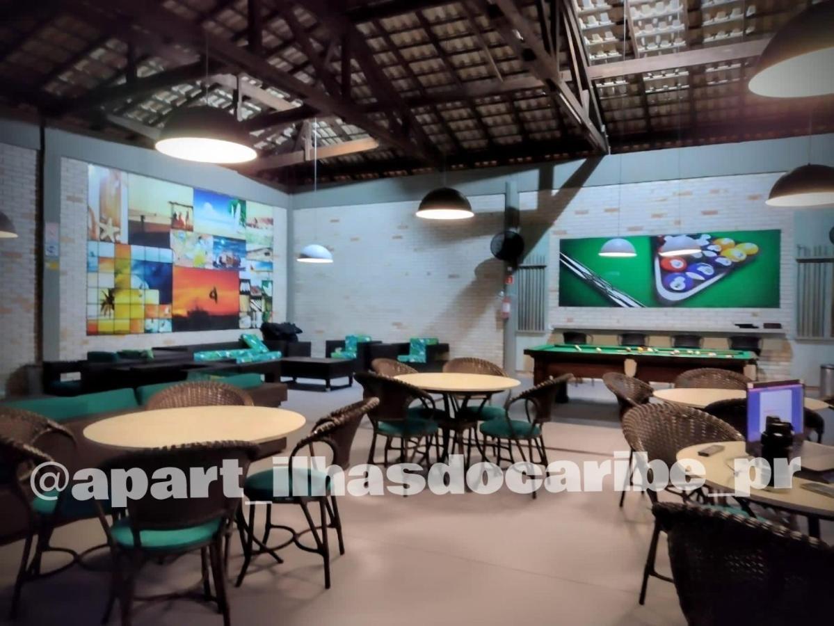 Apto Cond Ilhas Do Caribe - Pr - Beira Mar マチーニョス エクステリア 写真
