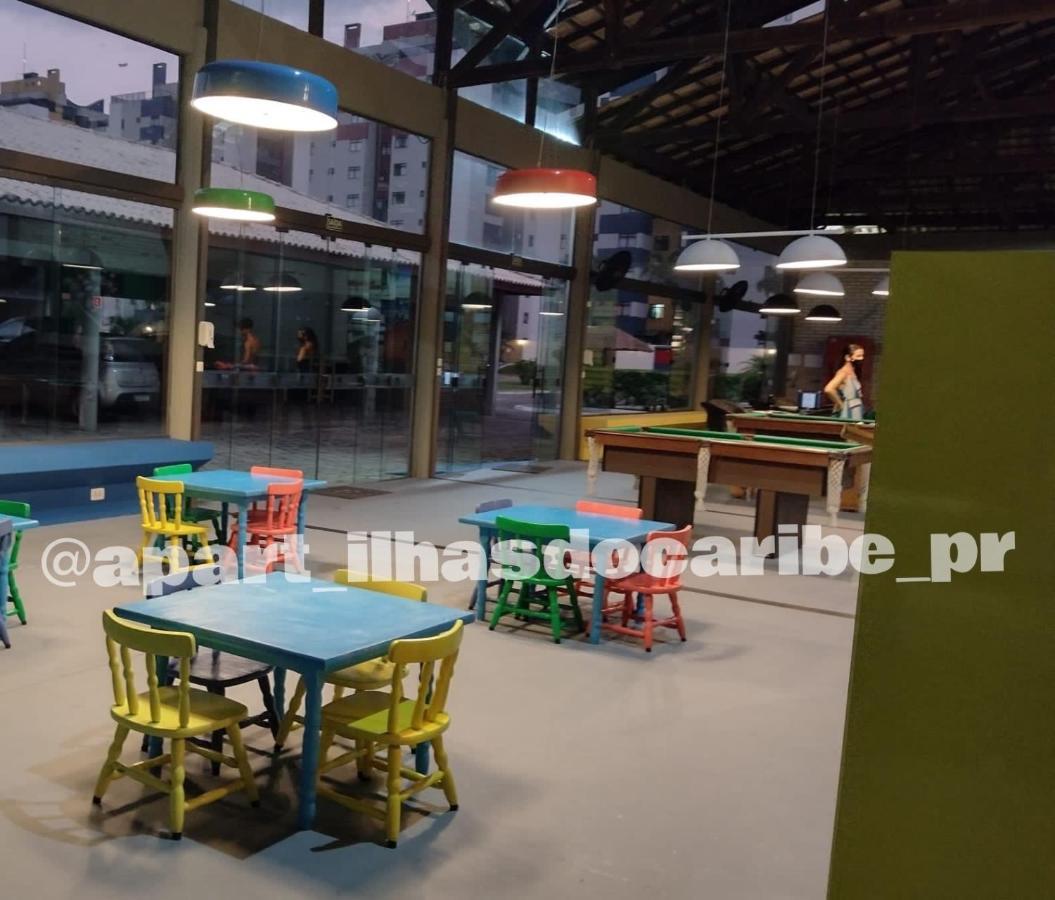 Apto Cond Ilhas Do Caribe - Pr - Beira Mar マチーニョス エクステリア 写真