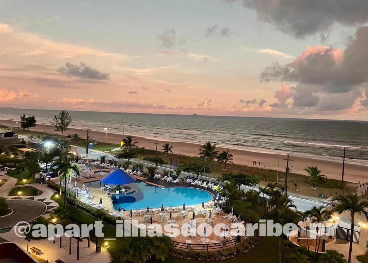 Apto Cond Ilhas Do Caribe - Pr - Beira Mar マチーニョス エクステリア 写真