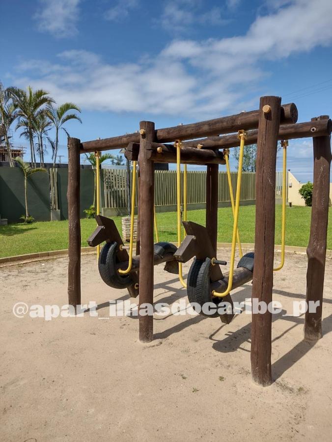 Apto Cond Ilhas Do Caribe - Pr - Beira Mar マチーニョス エクステリア 写真