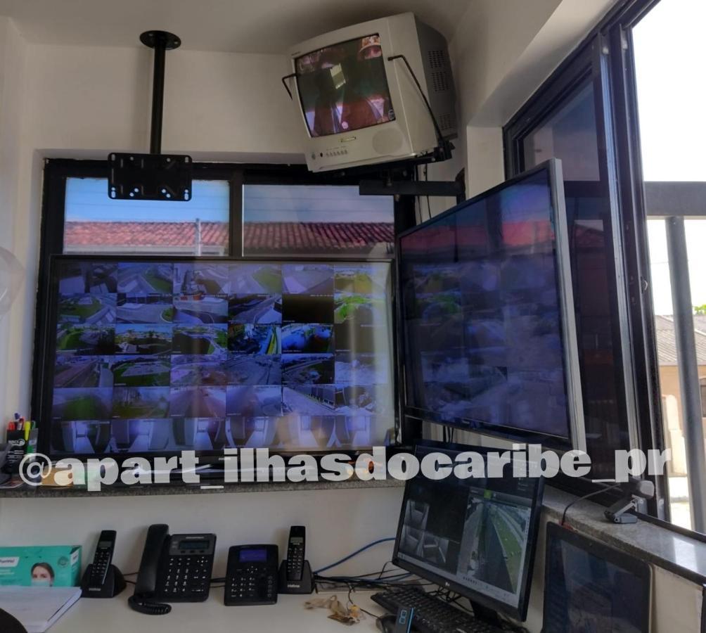 Apto Cond Ilhas Do Caribe - Pr - Beira Mar マチーニョス エクステリア 写真