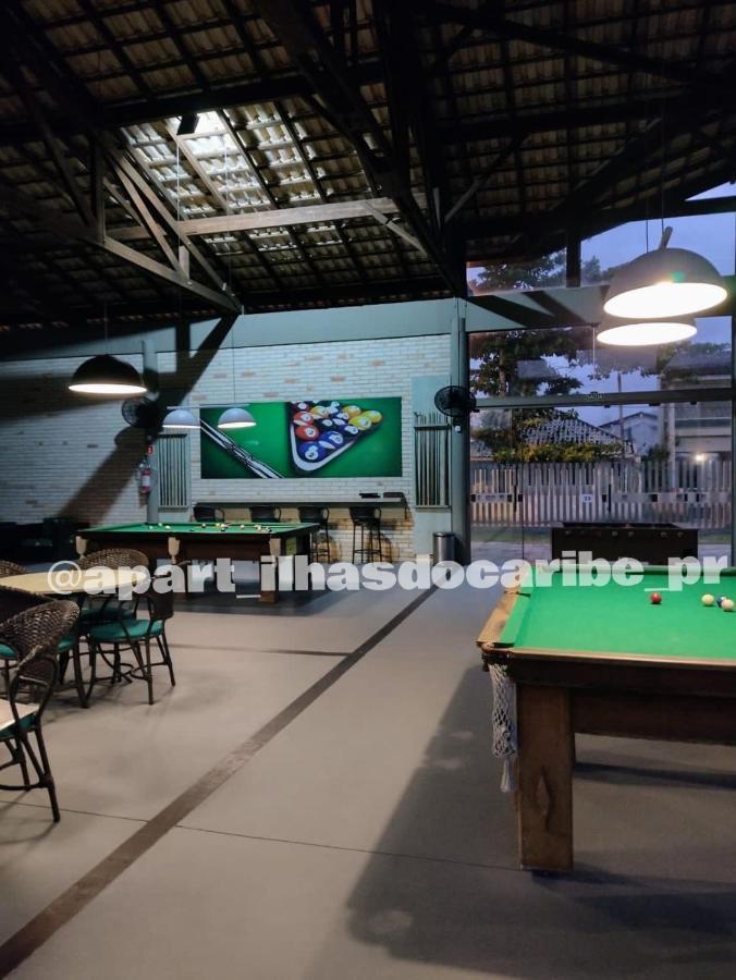 Apto Cond Ilhas Do Caribe - Pr - Beira Mar マチーニョス エクステリア 写真