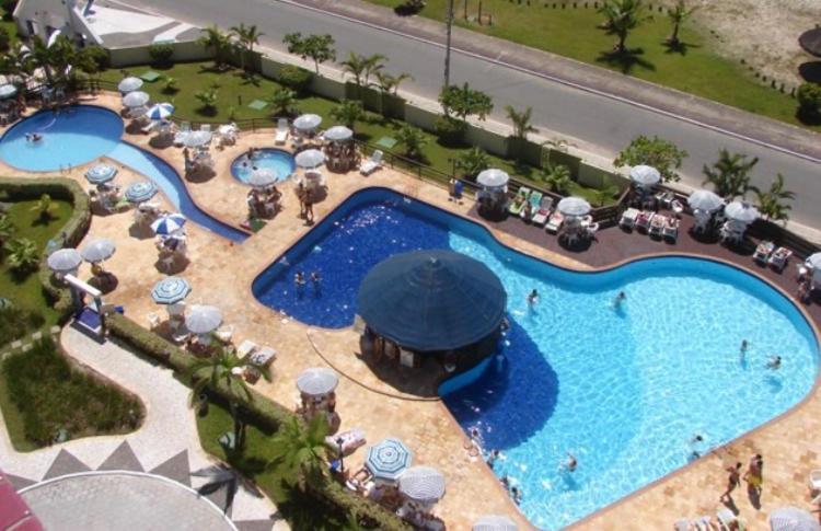 Apto Cond Ilhas Do Caribe - Pr - Beira Mar マチーニョス エクステリア 写真
